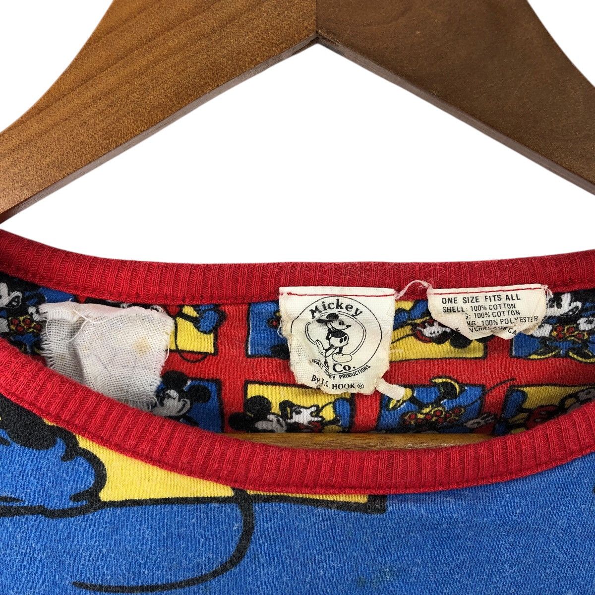 Mickey Mouse Vintage MICKEY MOUSE FULLPRINT By JG Limited Sweatshirt Size ONE SIZE - 7 Thumbnail