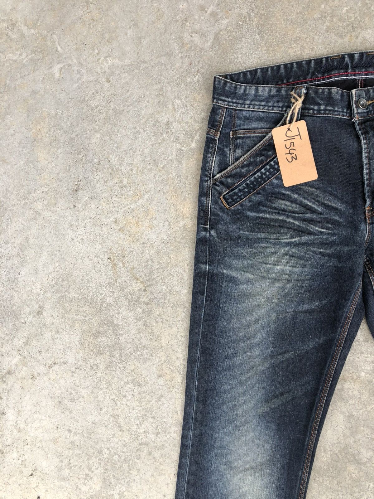 Who Decides War Nicole Club Flared Jeans Distressed Jeans Size US 34 / EU 50 - 6 Thumbnail