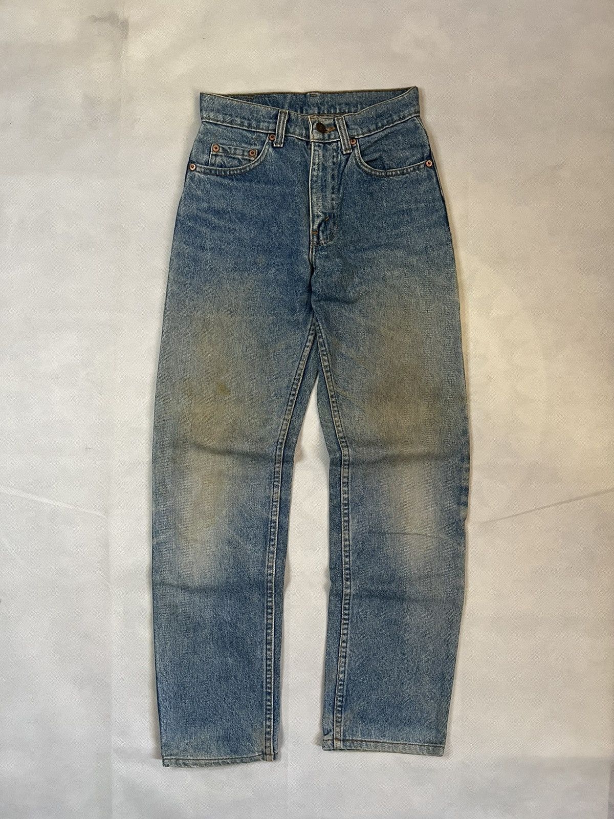 Levi's Vintage Clothing Vtg 90's Levis 510 Blue Wash Denim Size US 26 / EU 42 - 1 Thumbnail