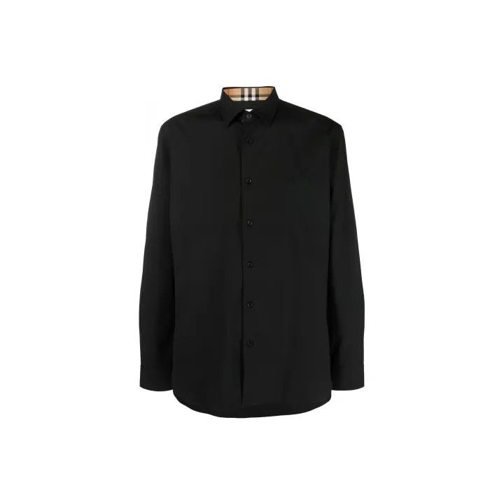 Burberry Burberry Black Button-Up Shirt for Men Size US XXL / EU 58 / 5 - 1 Thumbnail