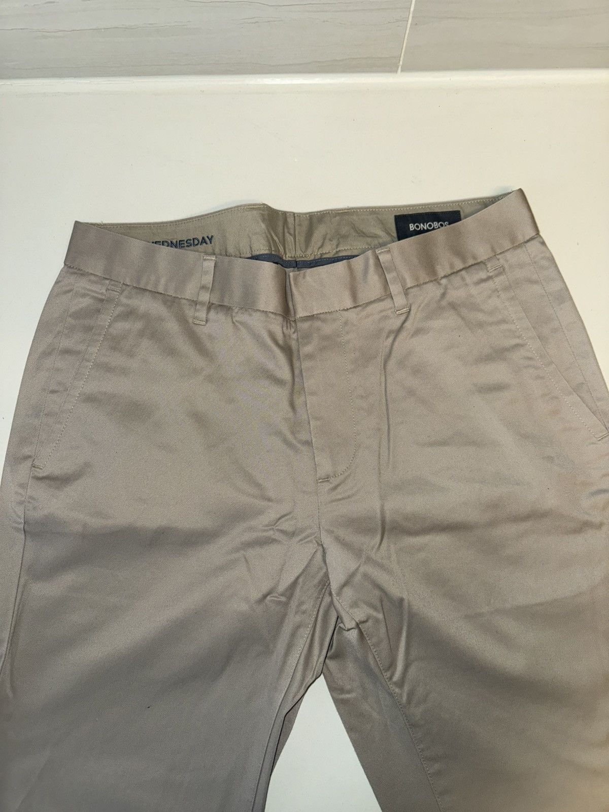 Bonobos Bonobos Wednesday Beige Pants Size US 31 - 4 Thumbnail