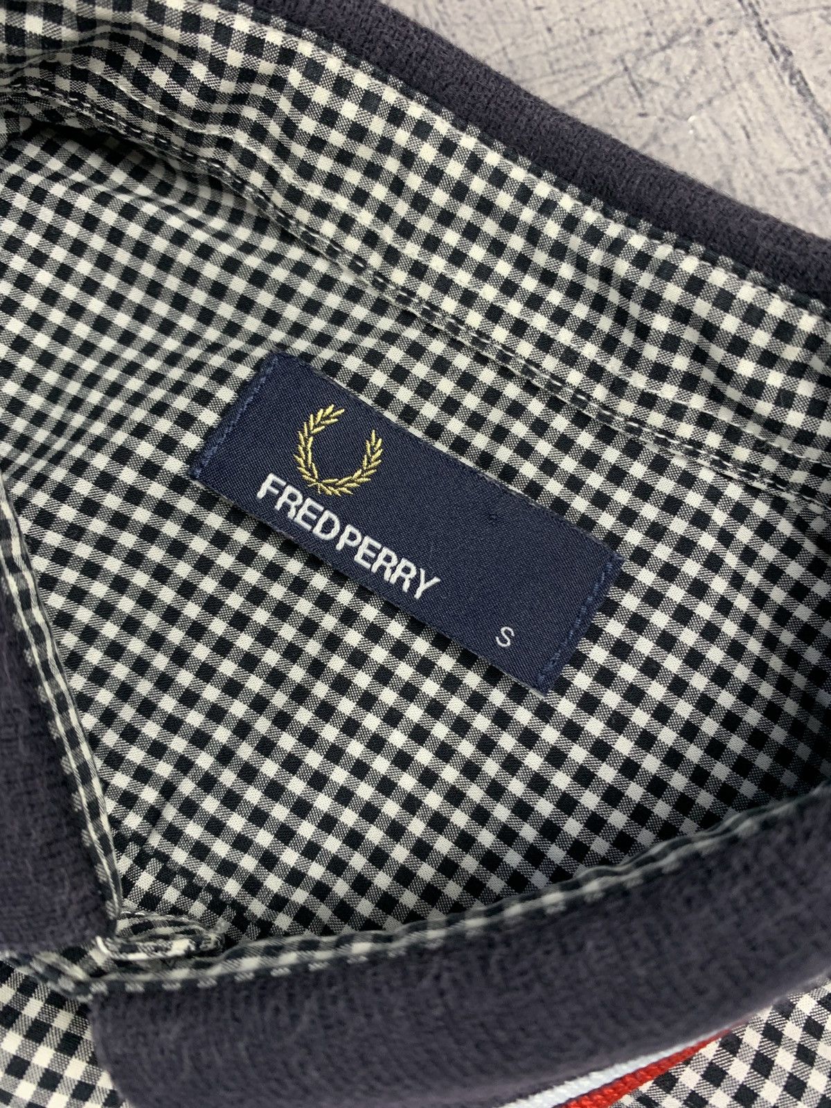 Fred Perry Designer Fred Perry Luxury Shirt checkered casual Size US S / EU 44-46 / 1 - 7 Thumbnail