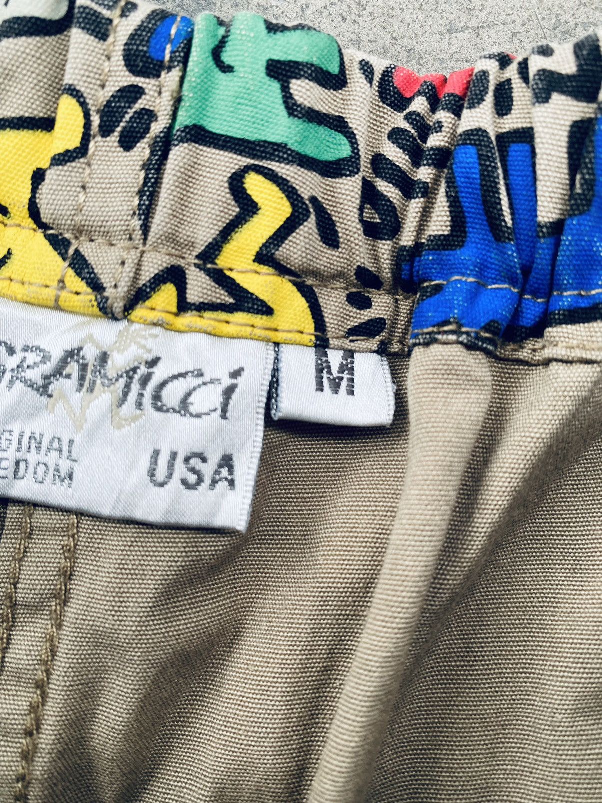 Keith Haring Vintage Y2k Gramicci Keith Haring Pop Art Jorts Pants Size US 30 / EU 46 - 5 Thumbnail
