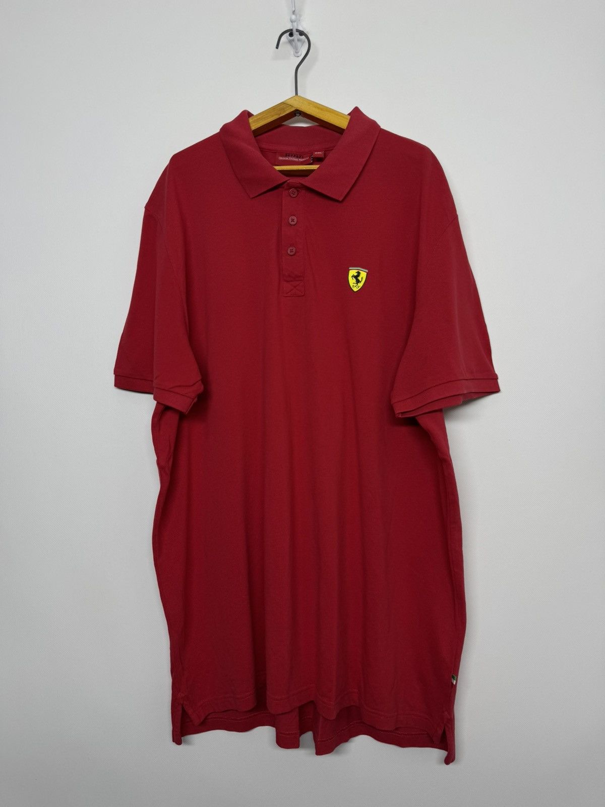 Ferrari Vintage Ferrari 90s Racing Polo Tee Motorsport F1 Rare Hype Size US XXL / EU 58 / 5 - 4 Thumbnail