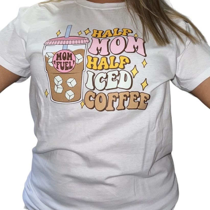 Designer Woman’s iced coffee tee shirt Size M / US 6-8 / IT 42-44 - 1 Preview