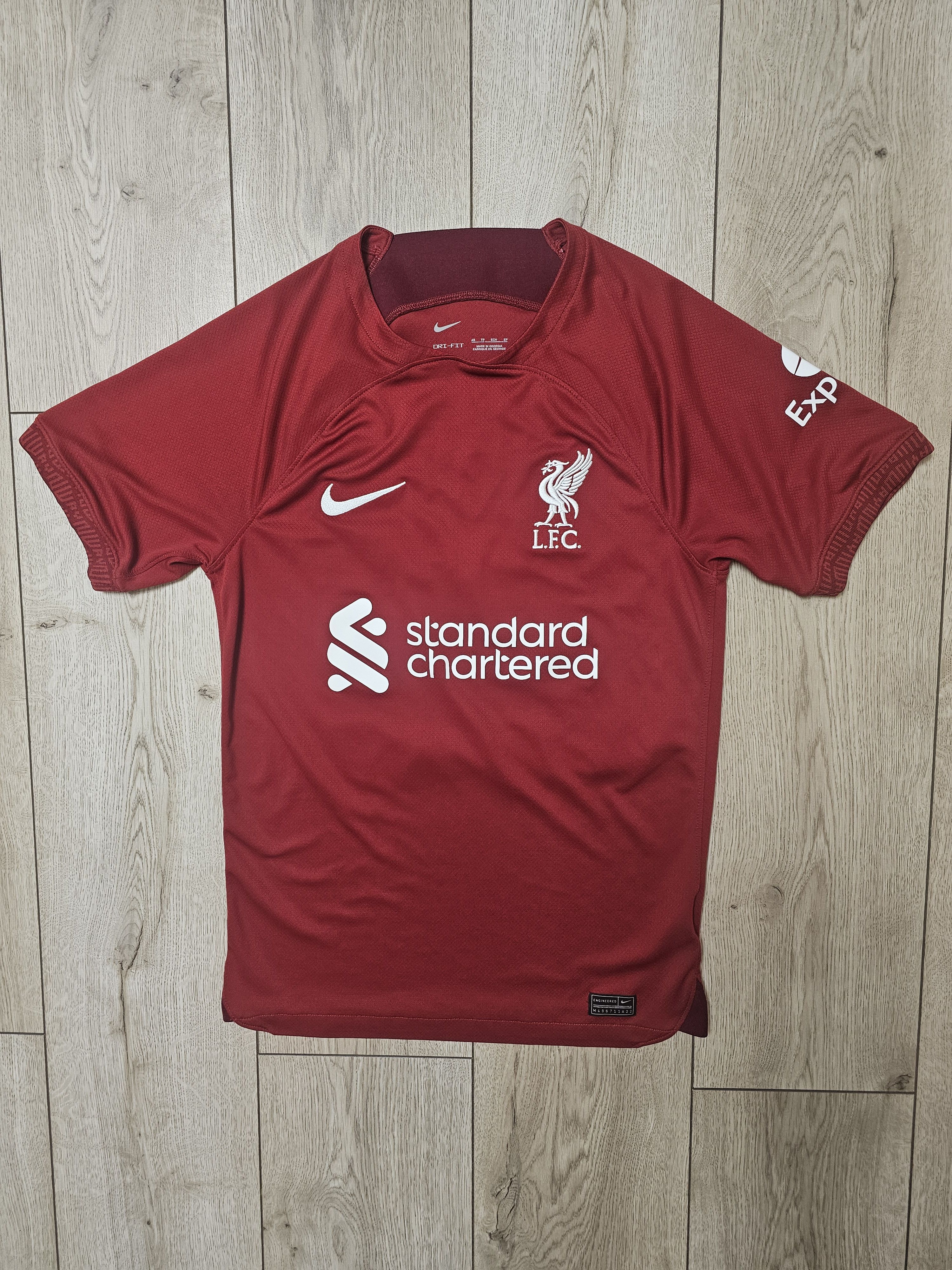 Nike LIVERPOOL 2022 2023 HOME DIAZ FOOTBALL SOCCER JERSEY Size US XS / EU 42 / 0 - 1 Thumbnail