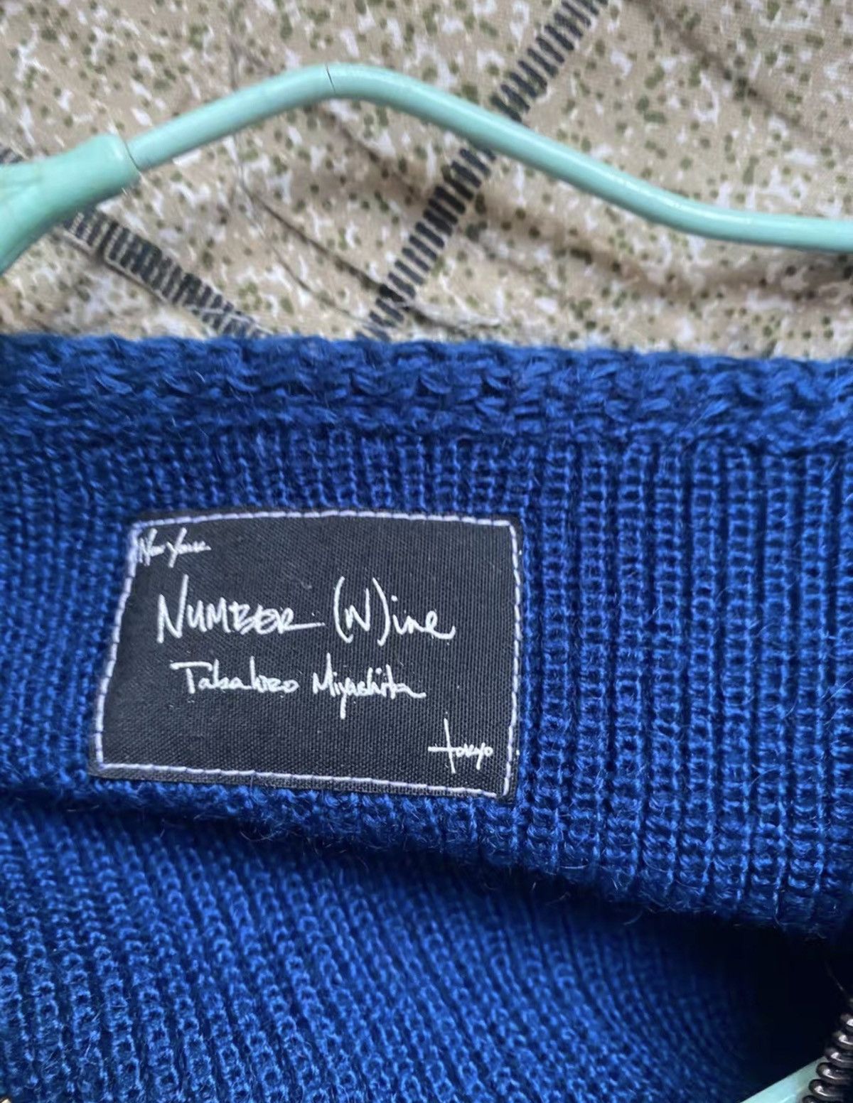 Number (N)ine Number (N)ine Fall/Winter 2008 Double-Zip Cardigan Sweater Size US M / EU 48-50 / 2 - 3 Thumbnail