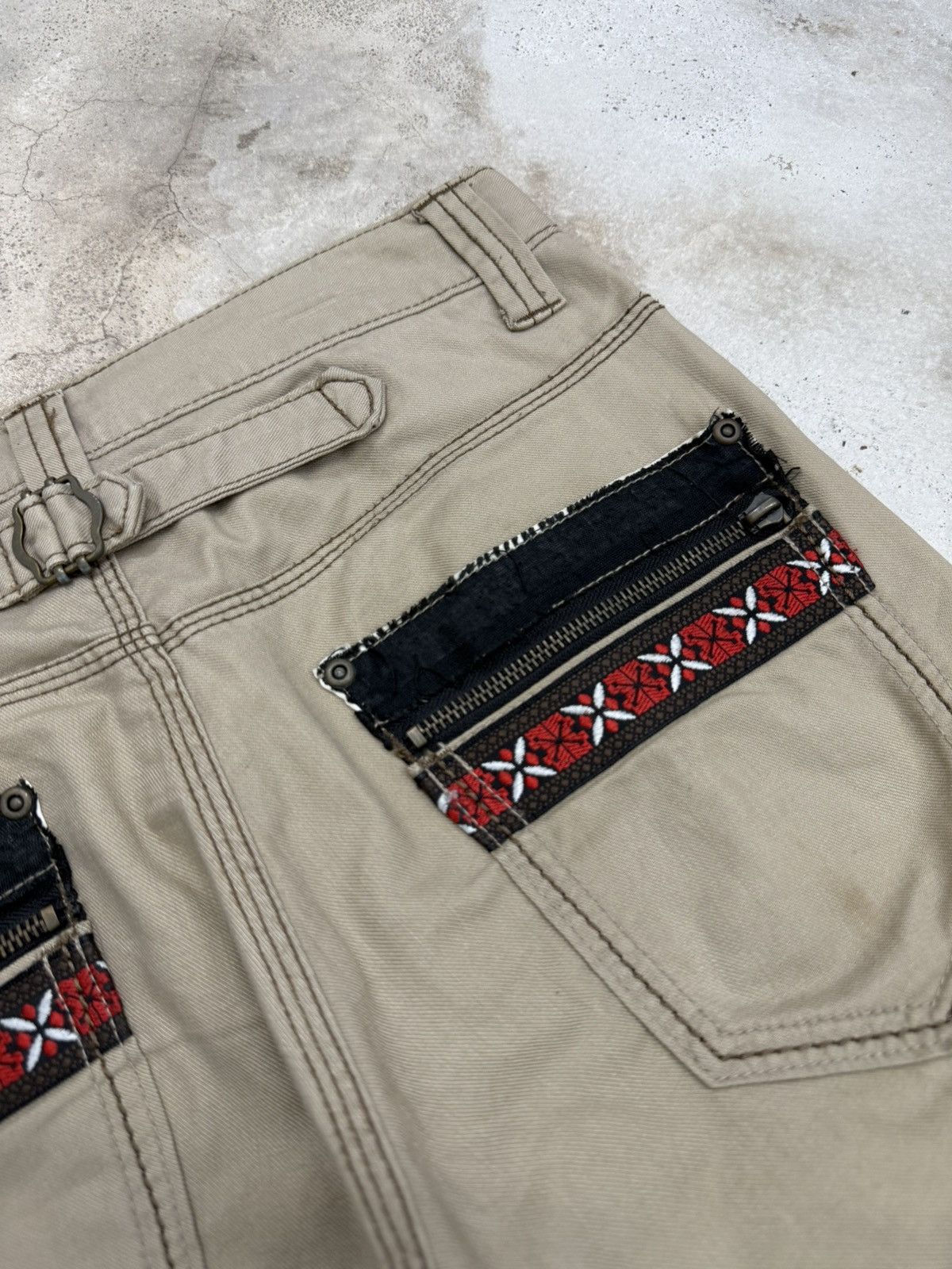 semanticdesign Semantic Design Ethnic Motive Pocket Japanese Streetwear Size US 29 - 14 Thumbnail