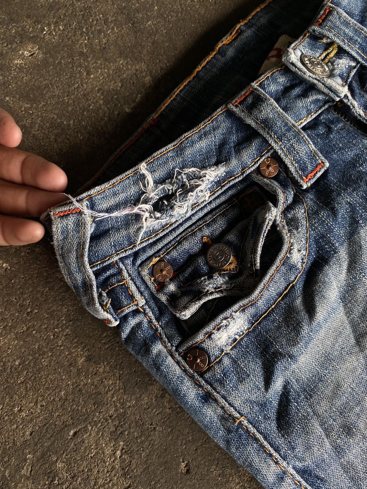 True Religion TRUE RELIGION DENIM PANTS Size 26" / US 2 / IT 38 - 6 Thumbnail