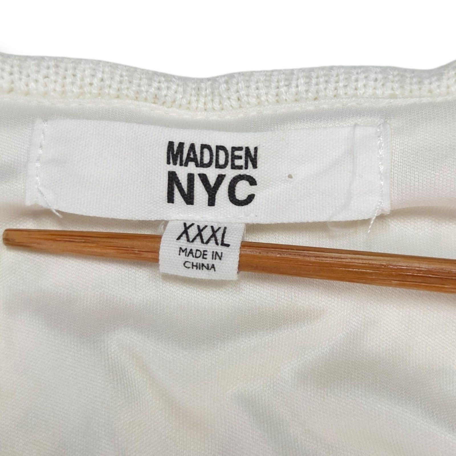 Madden NYC Steve Madden NYC Crochet Lined Midi Dress Crisscross XXXL Size 3XL / US 20-22 - 4 Thumbnail