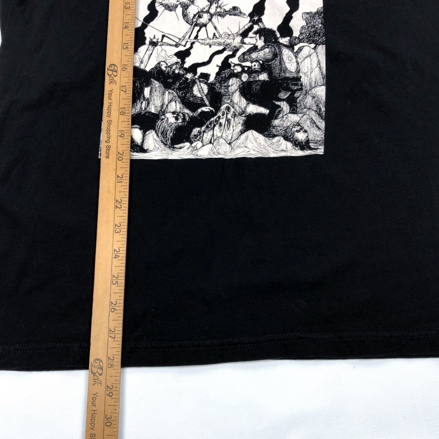 Anvil Escuela Grind Diablo Macabre Men's Black Band Shirt Size L Short Sleeve Anvil Size US L / EU 52-54 / 3 - 4 Thumbnail