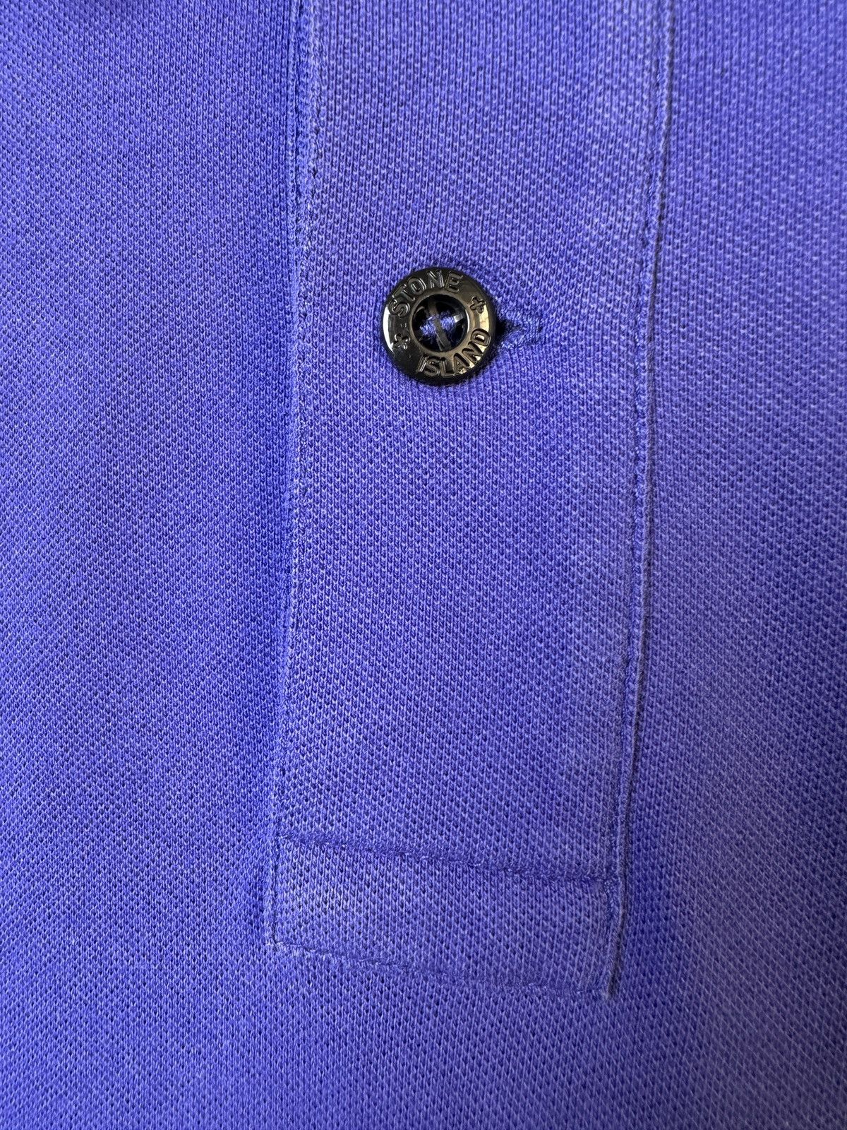 Stone Island STONE ISLAND Patch Program Long Sleeve Polo Shirt Purple S Size US S / EU 44-46 / 1 - 6 Thumbnail