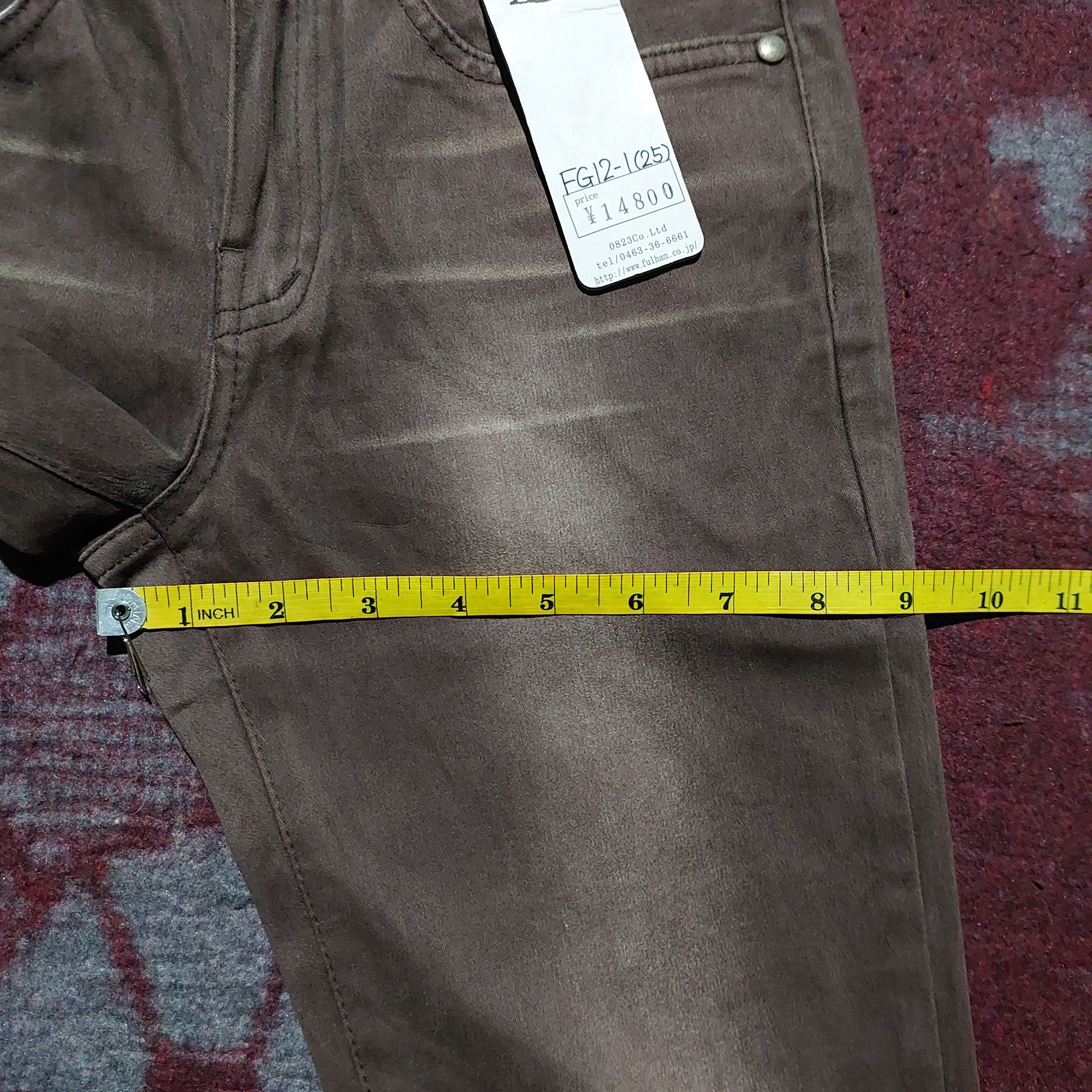 Tornado Mart Bootcut jeans by japanese designer yoshie miura Size 25" / US 0 / IT 36 - 18 Thumbnail