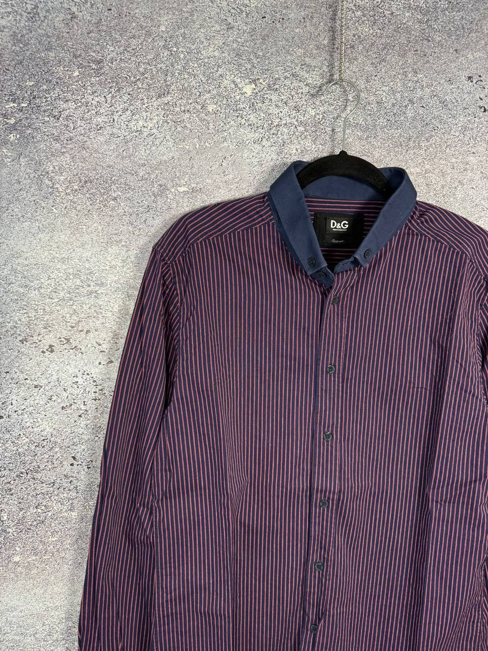 Designer × Dolce & Gabbana × Vintage Vintage Dolce Gabbana Stripped Shirt Button Up Oldmoney Size US L / EU 52-54 / 3 - 2 Thumbnail