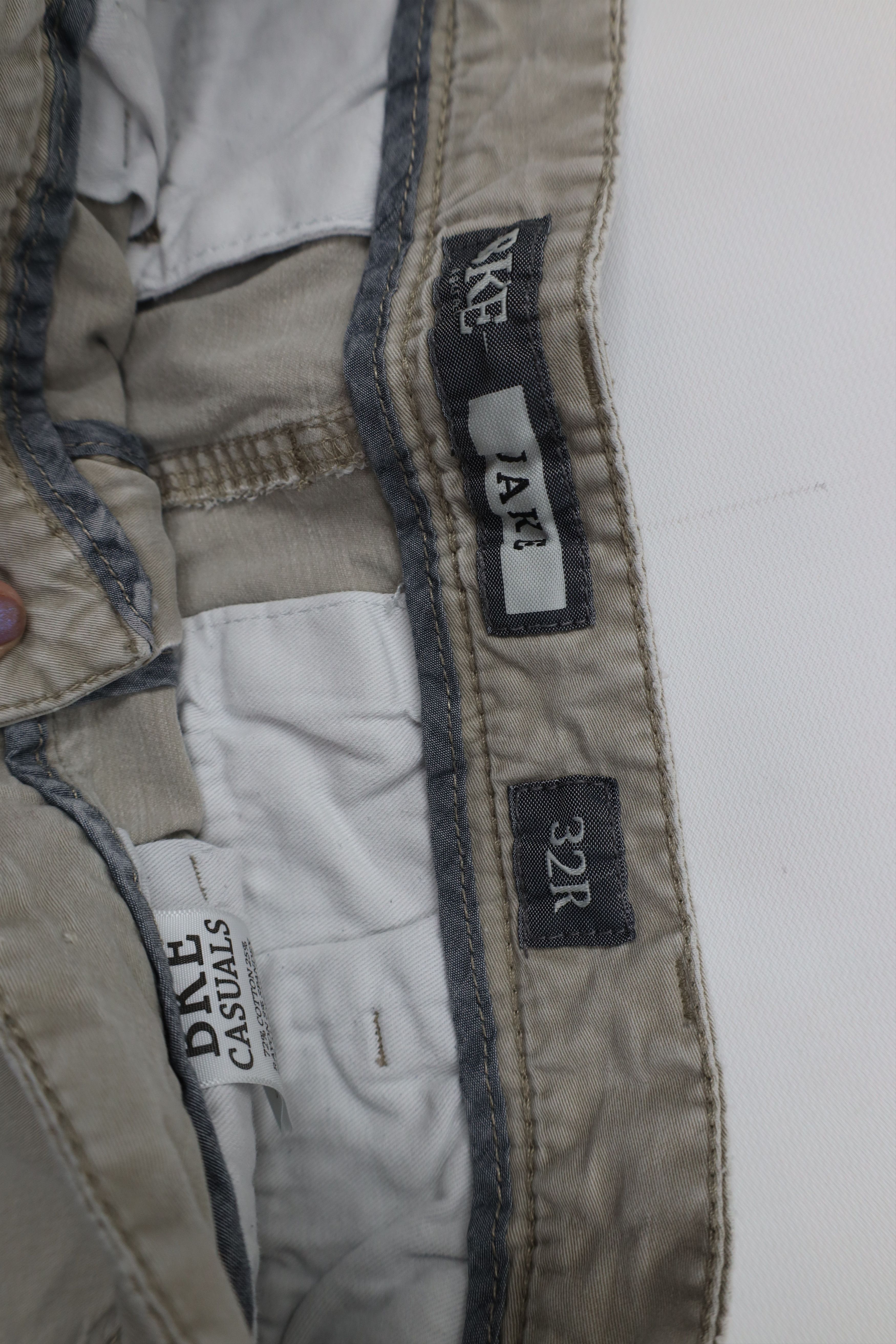 Vintage Buckle BKE Stitch Jake Stretch Bootcut Chino Pants Beige Size US 32 / EU 48 - 7 Thumbnail