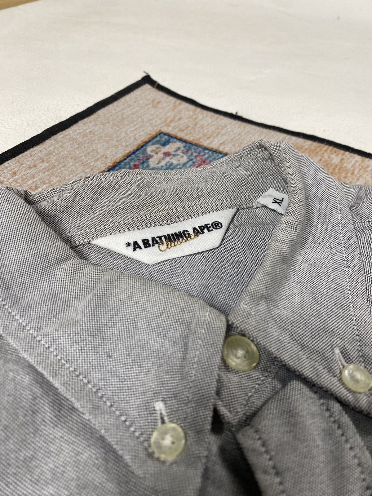 Bape A Bathing Ape Shirt Button Up Size US XL / EU 56 / 4 - 3 Thumbnail