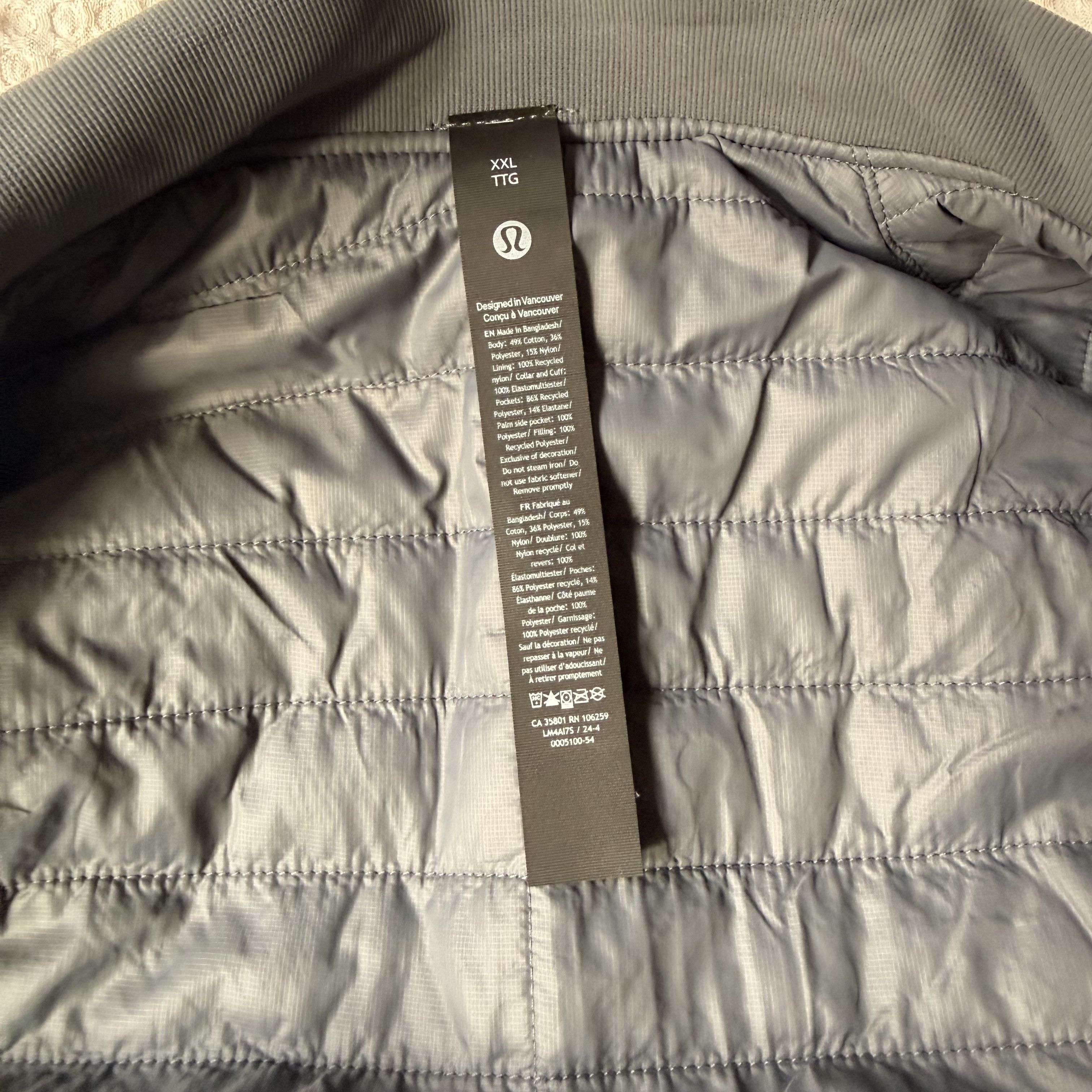 Lululemon Lululemon Switch Over Bomber Jacket Size US XXL / EU 58 / 5 - 7 Thumbnail