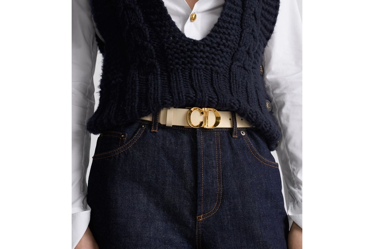 Dior o1bcso1str0126 Size:OS/C'est Belt in Beige Size ONE SIZE - 5 Thumbnail
