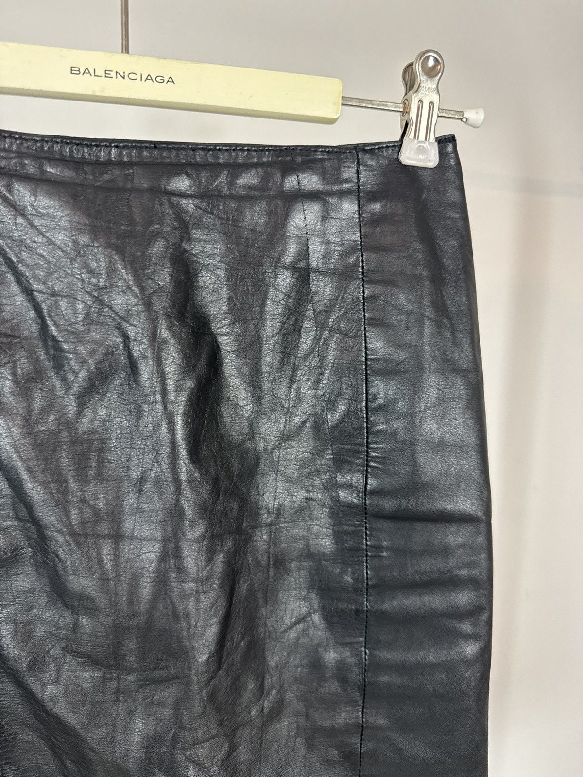 Wilsons Leather 100% Leather High-waisted Pencil Skirt s / 36 Size 27" / US 4 / IT 40 - 7 Thumbnail