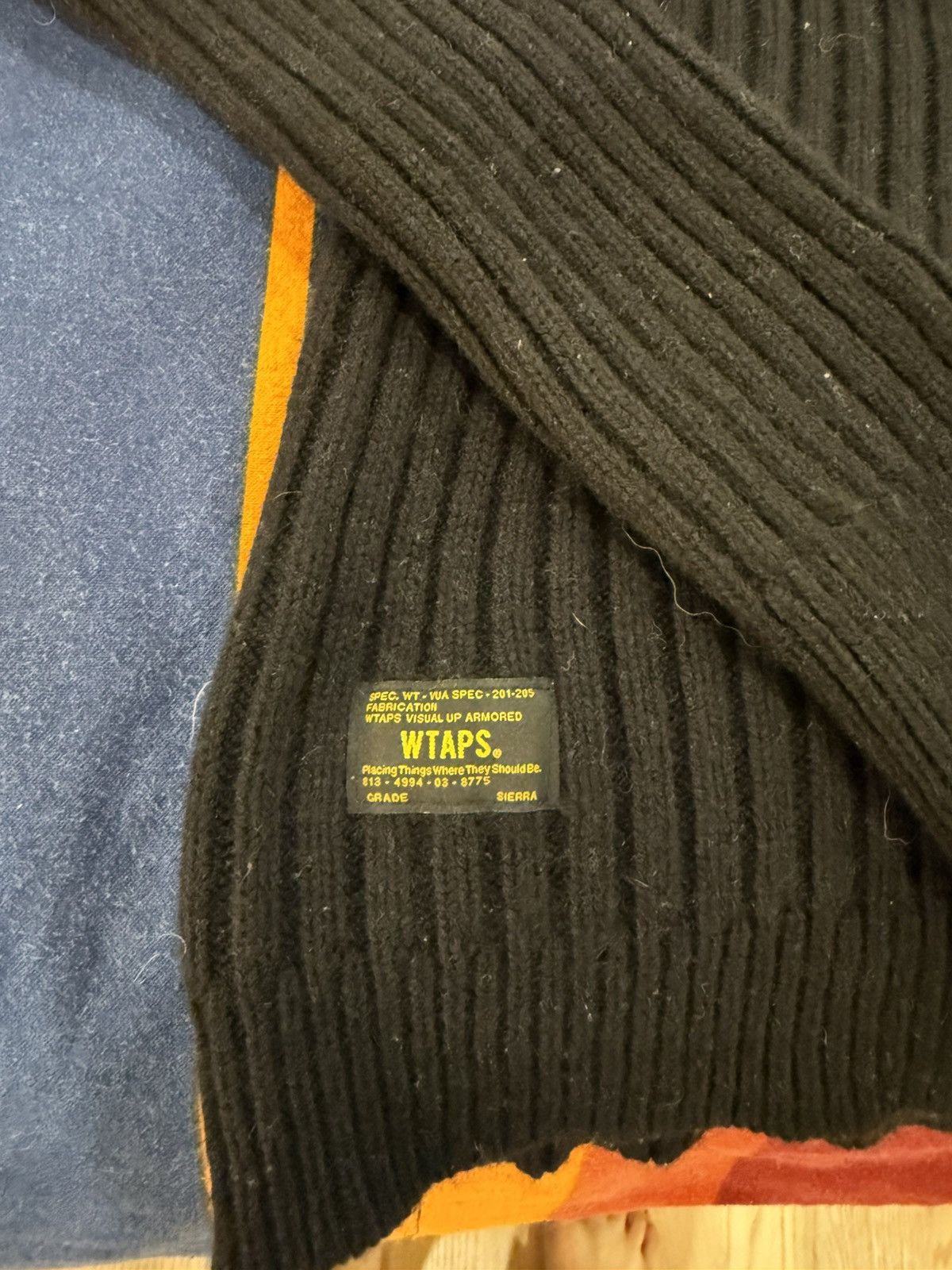 WTAPS COMMANDER SWEATER WOOL