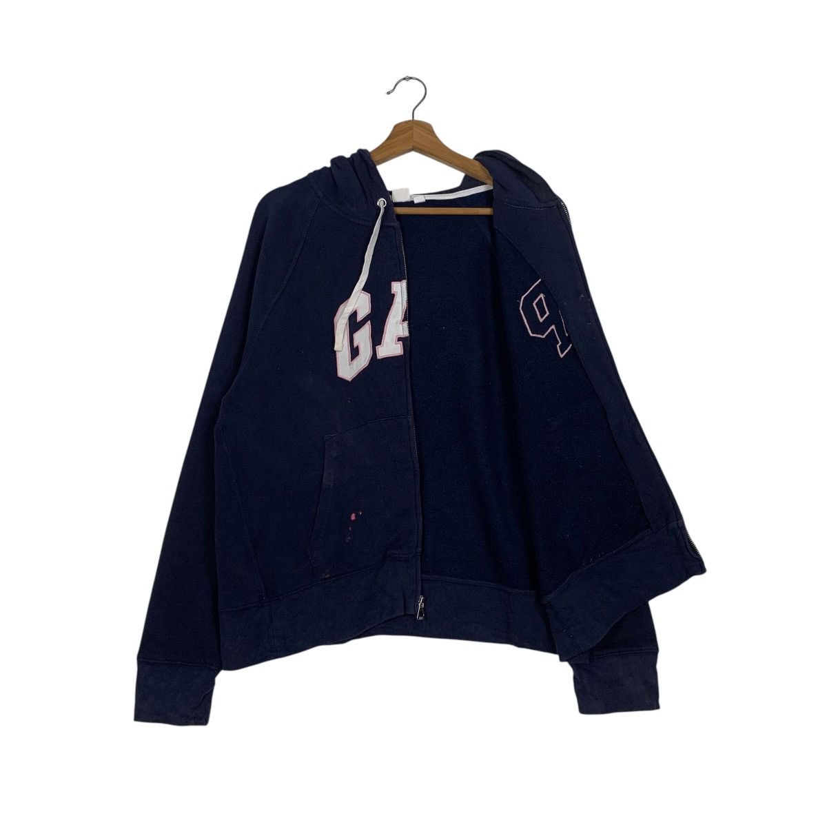 Gap Gap Big Logo Zipper Hoodie Size US L / EU 52-54 / 3 - 10 Thumbnail