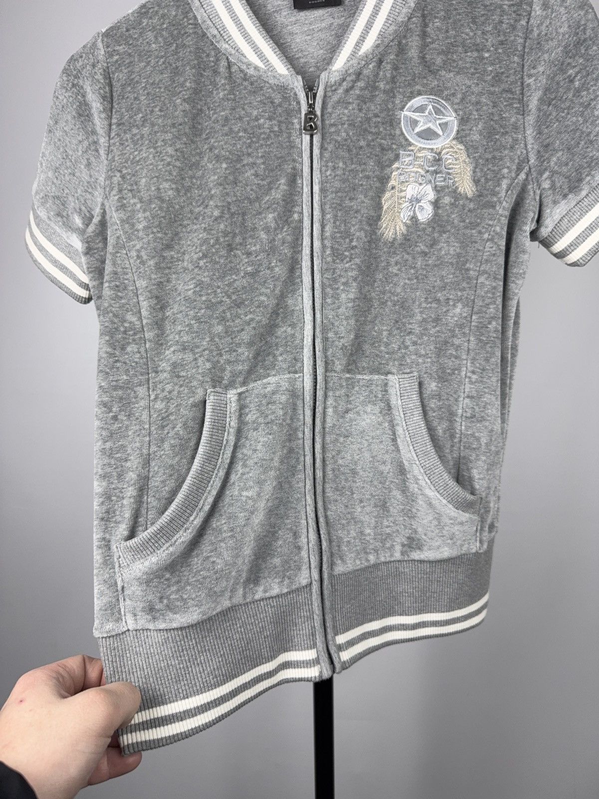 Bogner Luxury 00s Bogner Short Sleeve Zip Jacket Embroidered Logo Size S / US 4 / IT 40 - 2 Thumbnail
