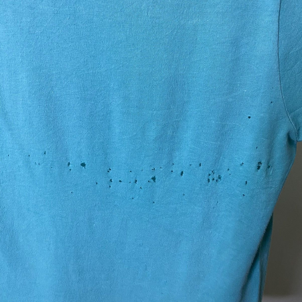 Vintage Vintage 1980s Yves Saint Laurent YSL Distressed T Shirt Size US M / EU 48-50 / 2 - 9 Thumbnail