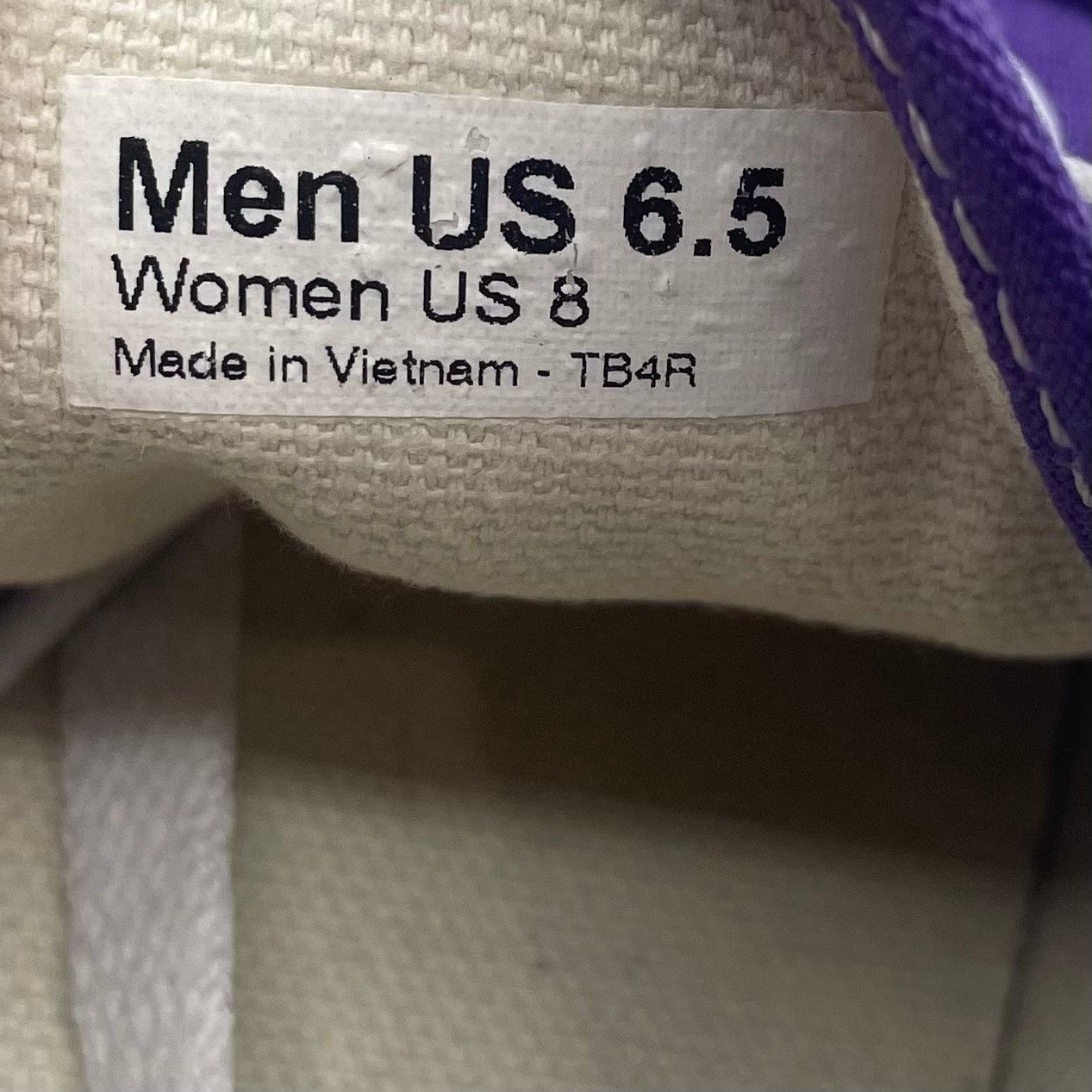 Vans Vans OTW Canvas Trainers Shoes Skateboard Purple Womens 8 Size US 8 / IT 38 - 7 Thumbnail