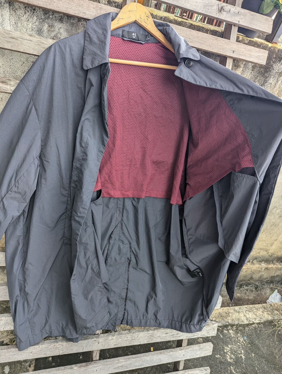 Jil Sander × Uniqlo Jil Sander Uniqlo Windcoat Jacket Size US L / EU 52-54 / 3 - 9 Thumbnail