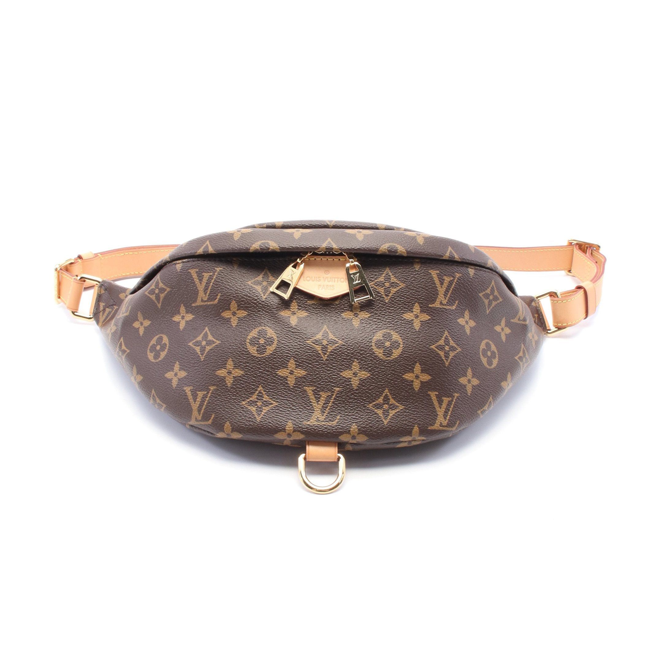 Louis Vuitton Louis Vuitton Bum Bag Monogram Body Waist Leather Brown Size ONE SIZE - 1 Thumbnail