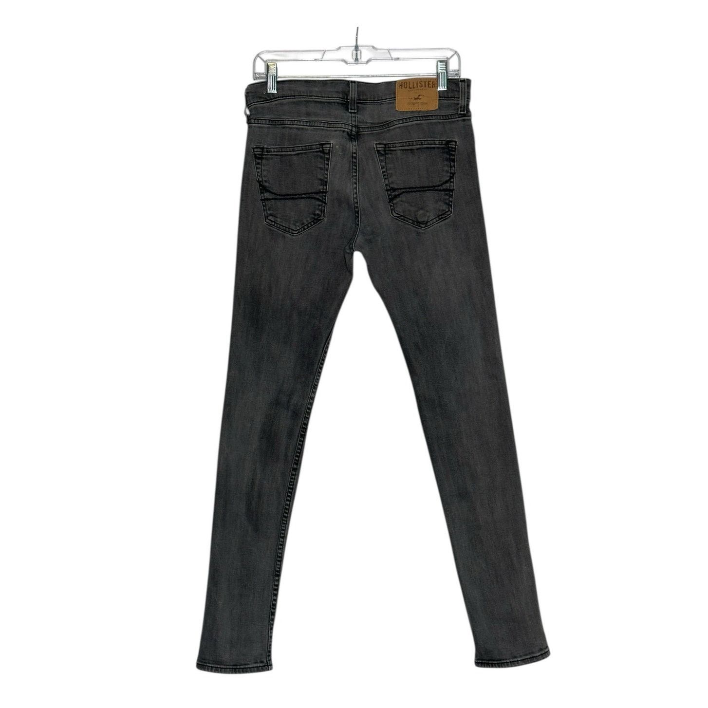 Hollister Hollister gray distressed super skinny jeans size 30 Size 30" / US 8 / IT 44 - 1 Thumbnail