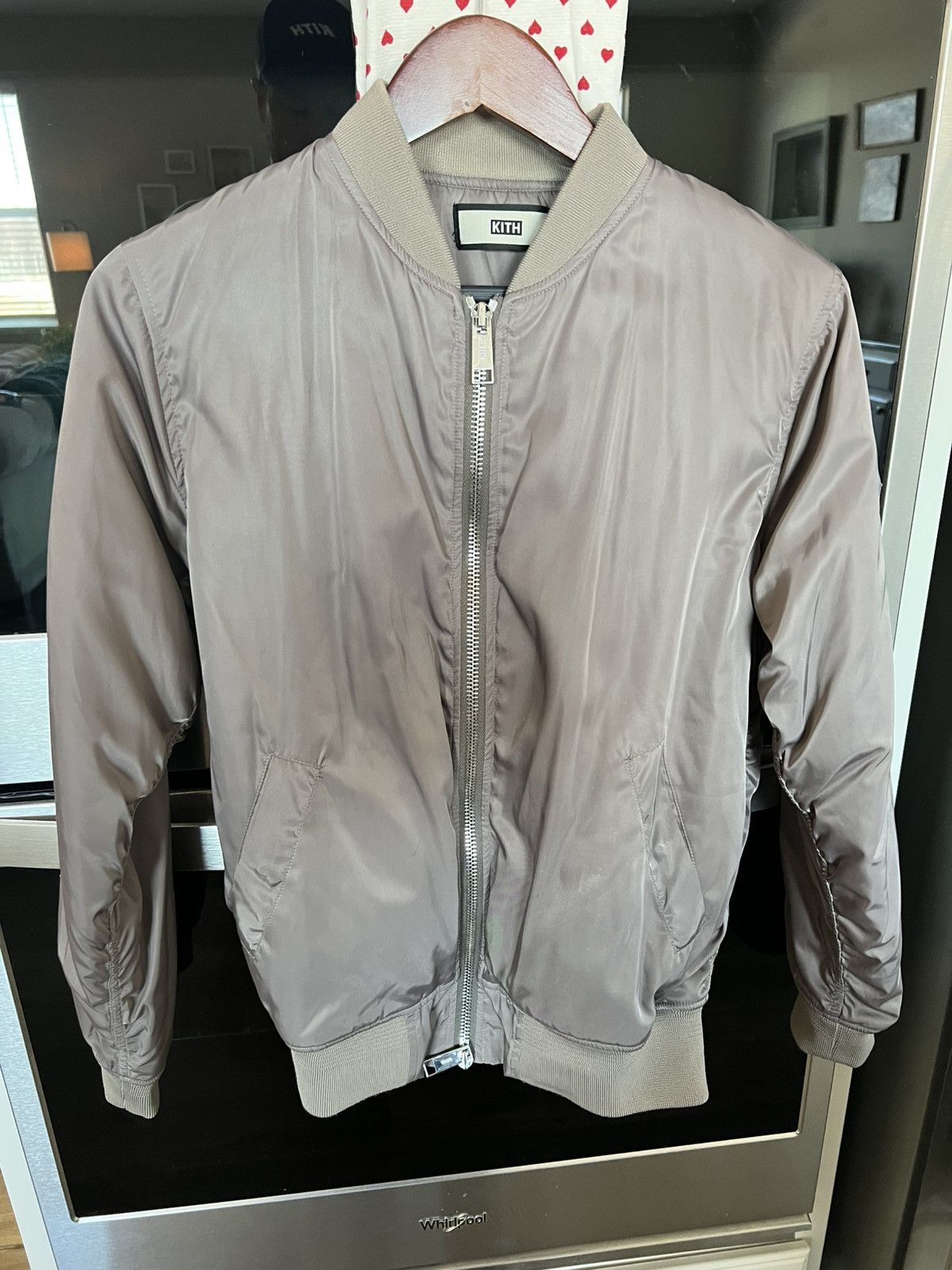 Kith Kith Satin Polyester Bomber Varsity Jacket Size US S / EU 44-46 / 1 - 1 Thumbnail
