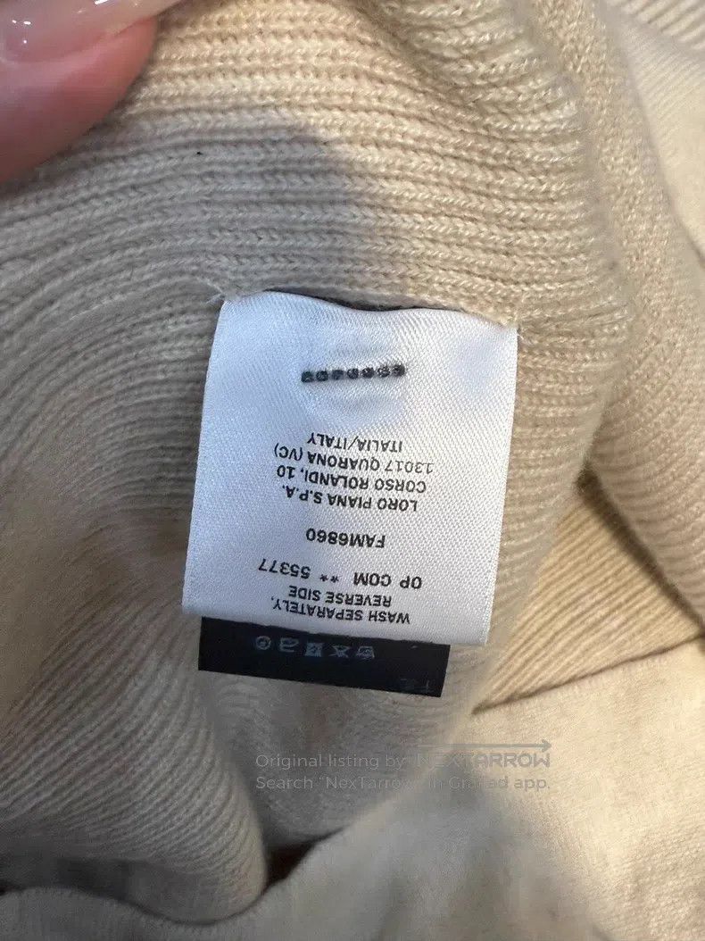 Loro Piana Loro Piana Baby cashmere cardigan, off-white Size US M / EU 48-50 / 2 - 4 Thumbnail