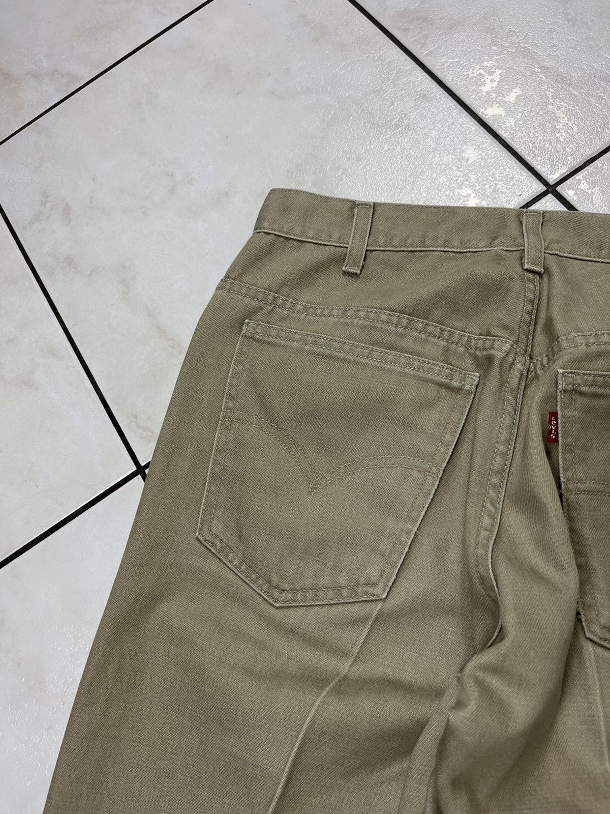 Levi's × Levi's Vintage Clothing × Vintage Vintage 90s Levi’s sta-prest center creased pants casual Size US 32 / EU 48 - 19 Thumbnail