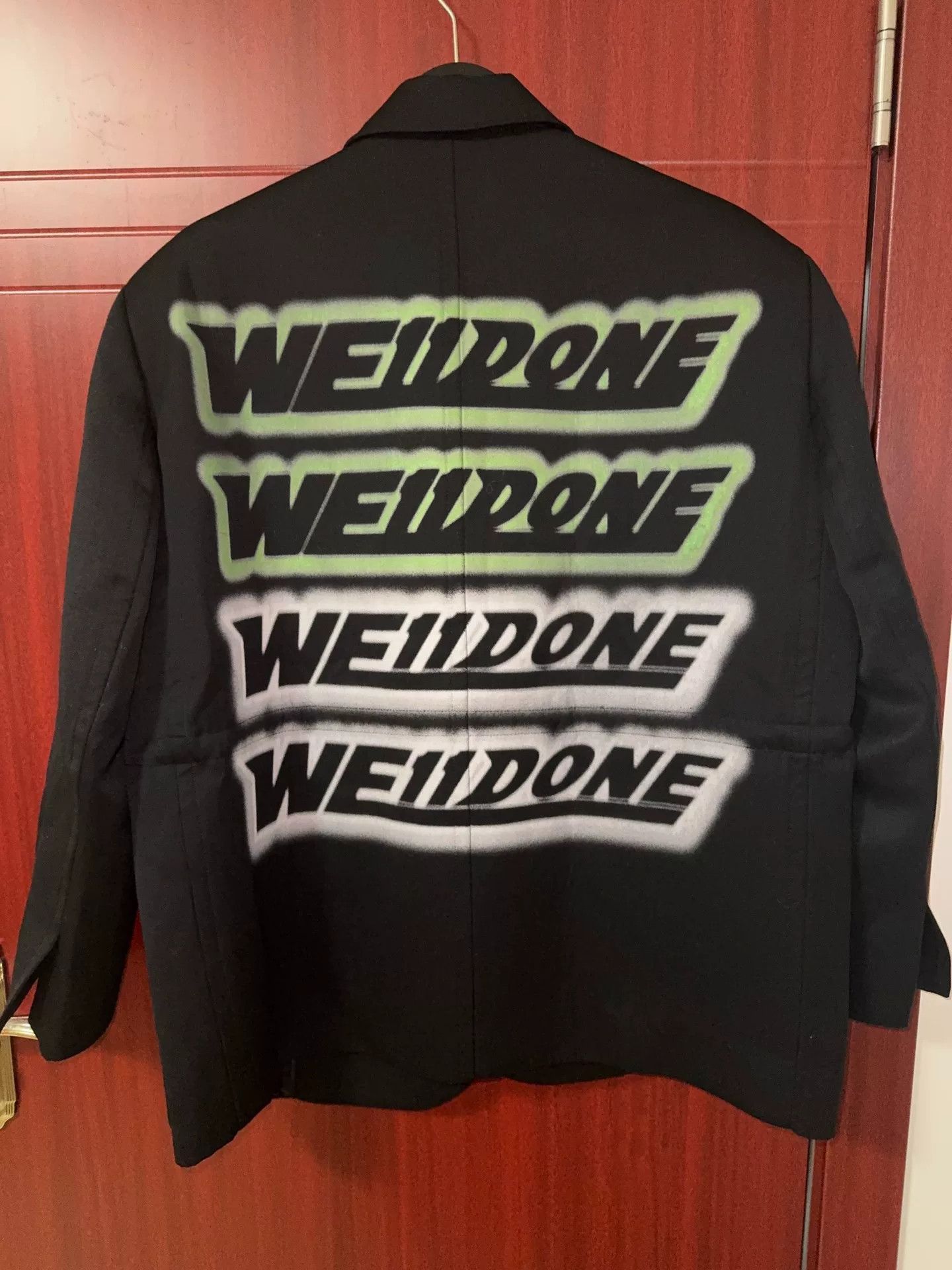 WE11DONE we11done Graffiti Logo Blazer Size US M / EU 48-50 / 2 - 1 Thumbnail