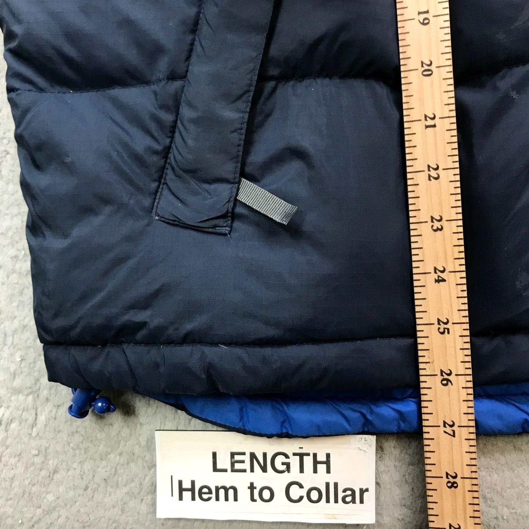 American Eagle Outfitters VINTAGE? No — American Eagle Outfitters Goose Down Quilted Puffer Vest Mens Large Full Zip Blue Navy Jacket/Coat? Size US L / EU 52-54 / 3 - 5 Thumbnail
