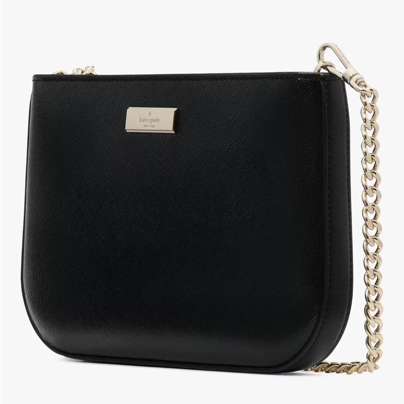 Other Kate Spade Kenzie Lilly Pochette Glitter Black Clutch Size ONE SIZE - 5 Thumbnail