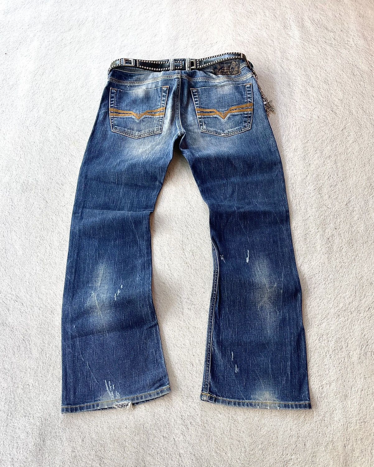 Diesel Diesel Zatiny Claw Mark Flared Size US 32 / EU 48 - 6 Thumbnail