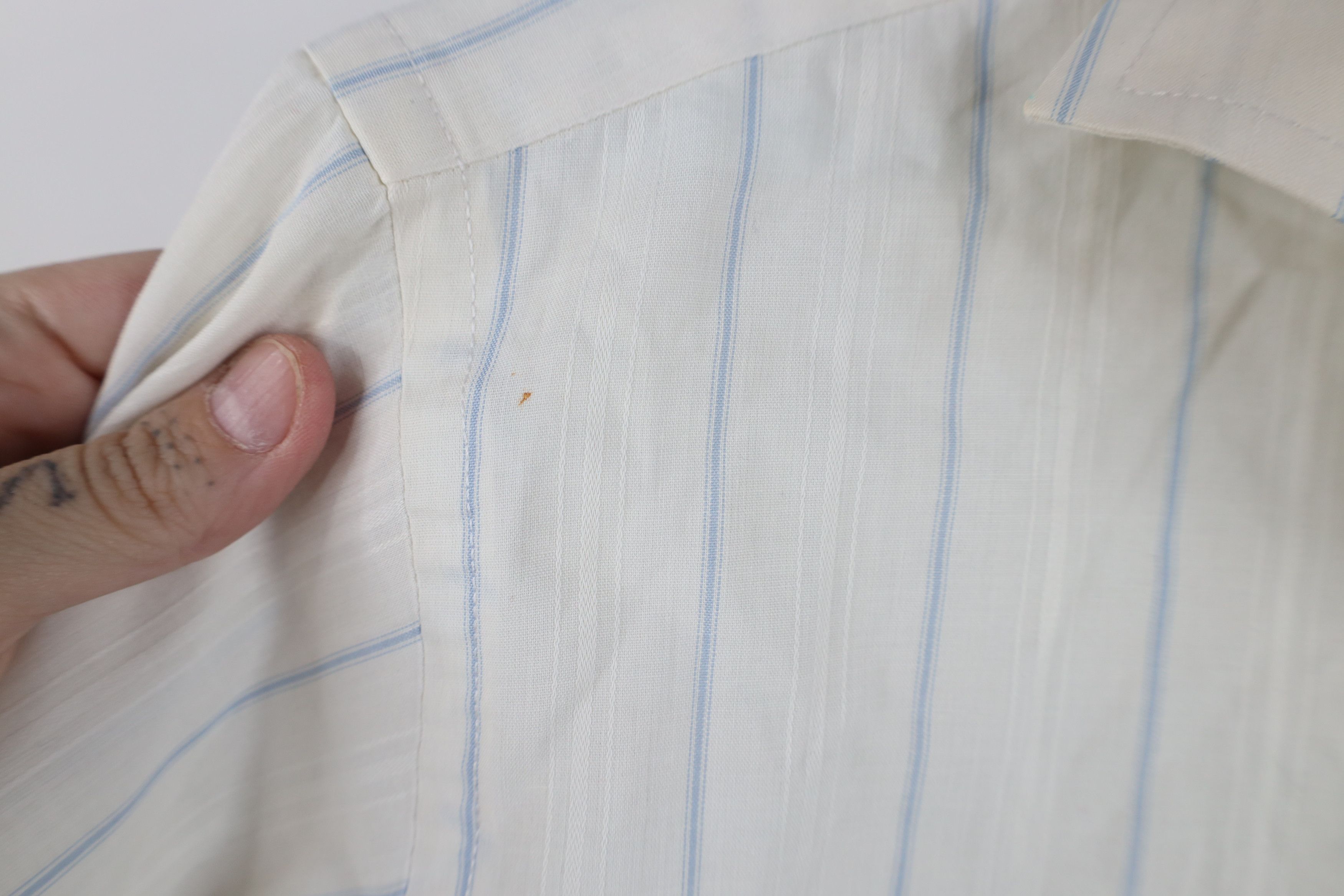 Vintage Vintage 70s Streetwear Striped Short Sleeve Button Shirt USA Size US M / EU 48-50 / 2 - 6 Thumbnail