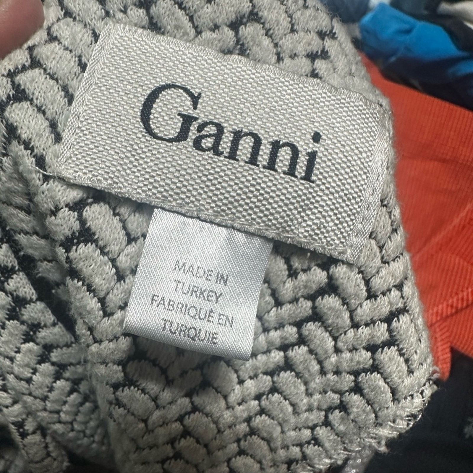 Ganni Anthropologie GANNI Crossknit Dress Size M / US 6-8 / IT 42-44 - 7 Thumbnail