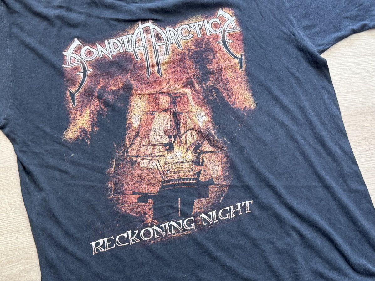 Band Tees Vintage Sonata Arctica Reckoning Night Rock Band T-Shirt Size US M / EU 48-50 / 2 - 2 Thumbnail