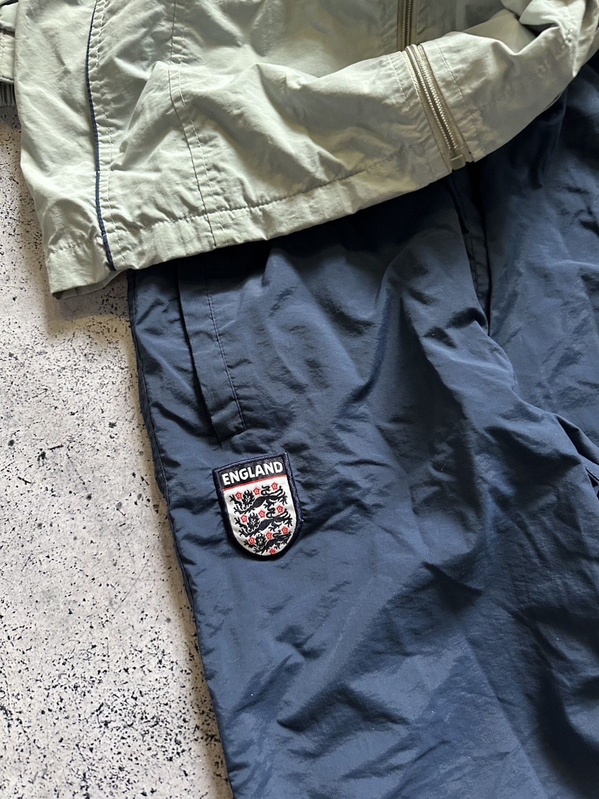 Umbro Vintage 90s Umbro England Track Suit Jacket + Track Pants Size US XXL / EU 58 / 5 - 2 Thumbnail