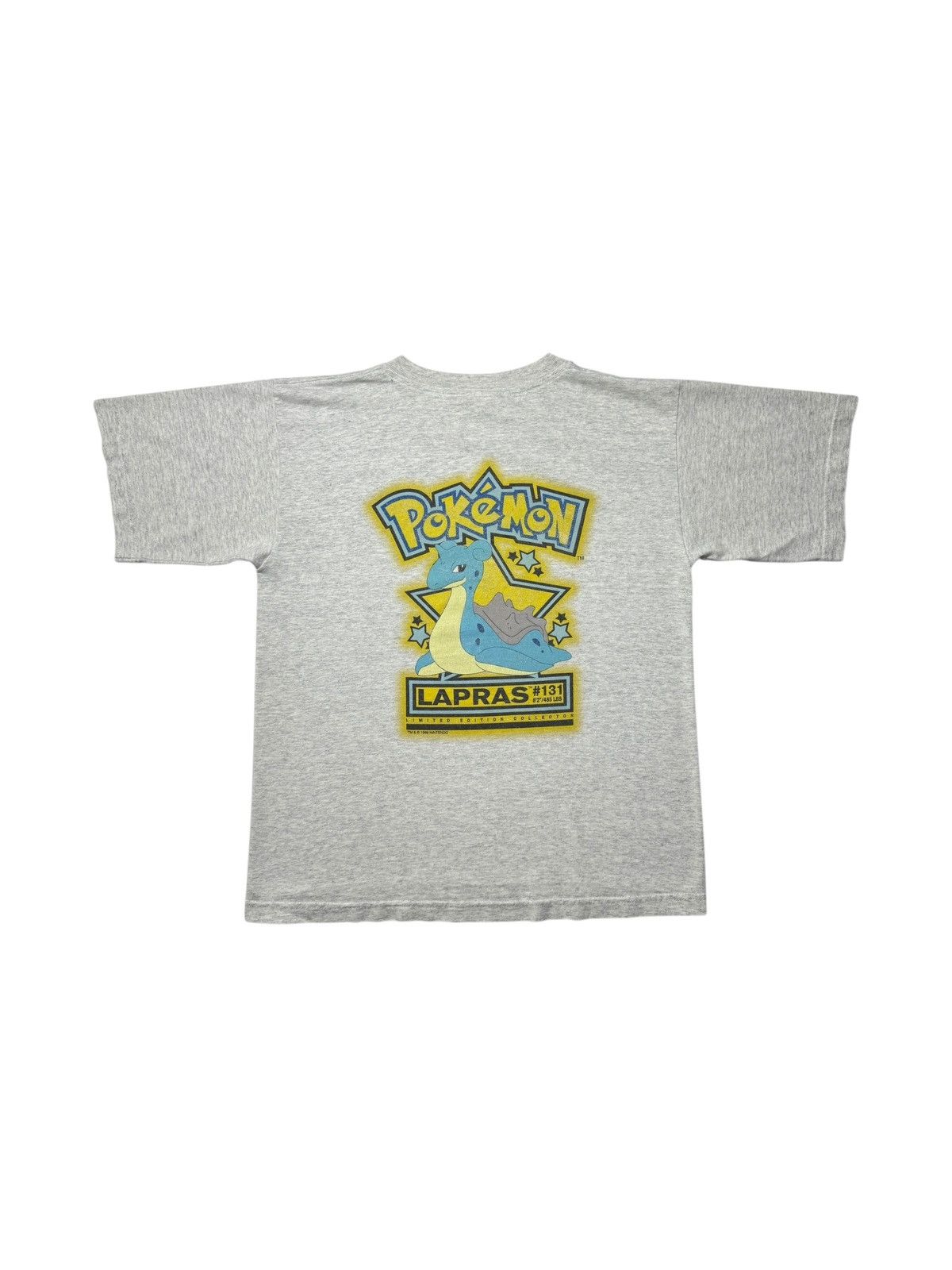 Pokemon Vintage 1999 Pokemon Lapras Tee Shirt Size US S / EU 44-46 / 1 - 1 Thumbnail