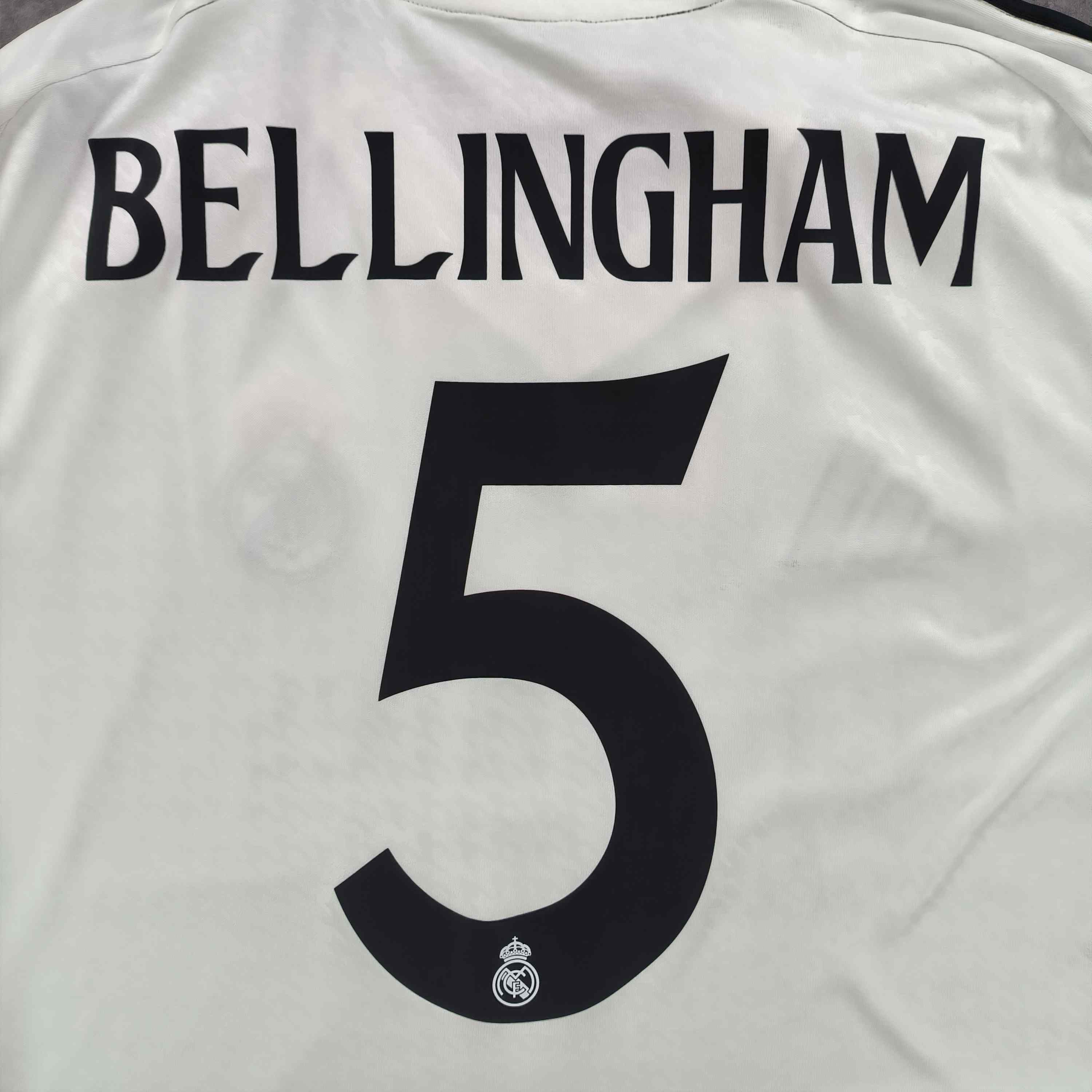 Adidas NEW Real Madrid 2024-25 home Bellingham football jersey XL Size US XL / EU 56 / 4 - 8 Thumbnail