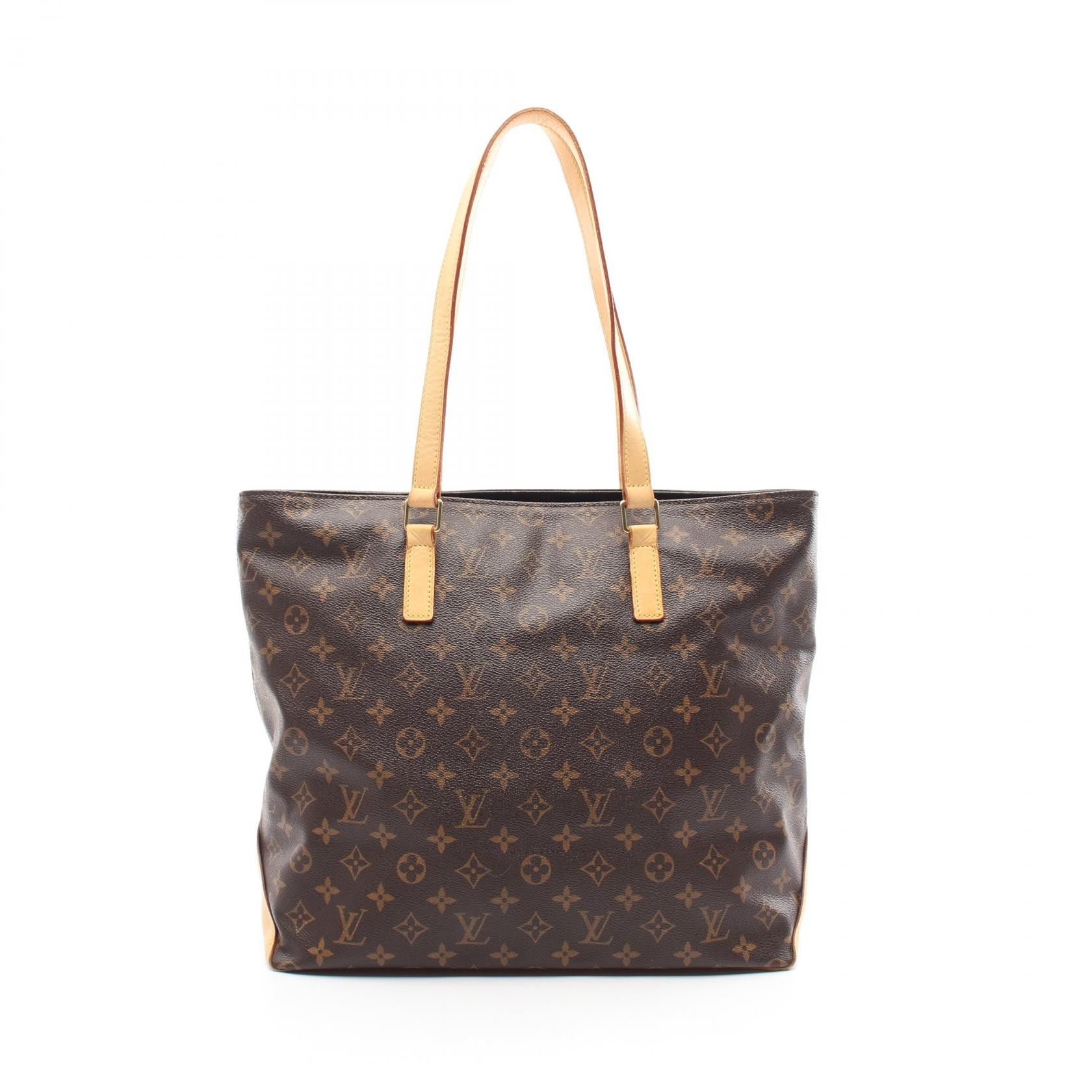 Louis Vuitton Louis Vuitton Cabas Mezzo Monogram Coated Canvas Tote Bag Canvas Tote Bag M51151 in Brown, Women's