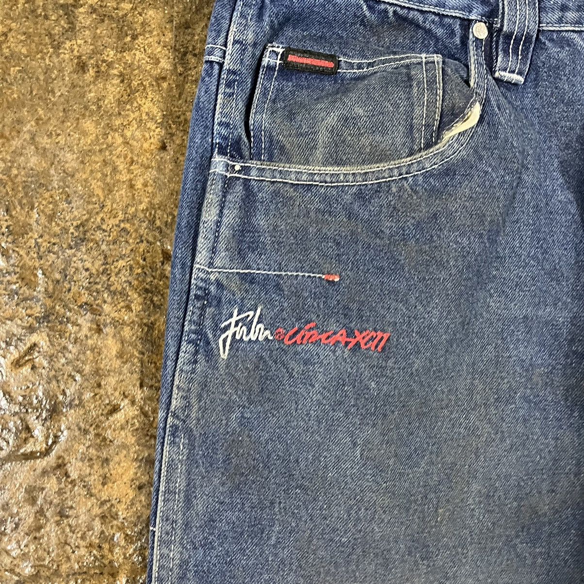 Fubu × JNCO × Vintage Crazy Vintage Y2K FUBU Carpenter Jeans Baggy Skater Unique Size US 34 / EU 50 - 14 Thumbnail