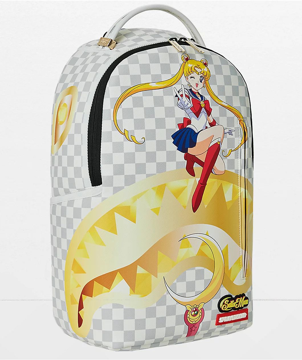 image of Sprayground X Sailor Moon Wink Dlx Backpack in White, Men's