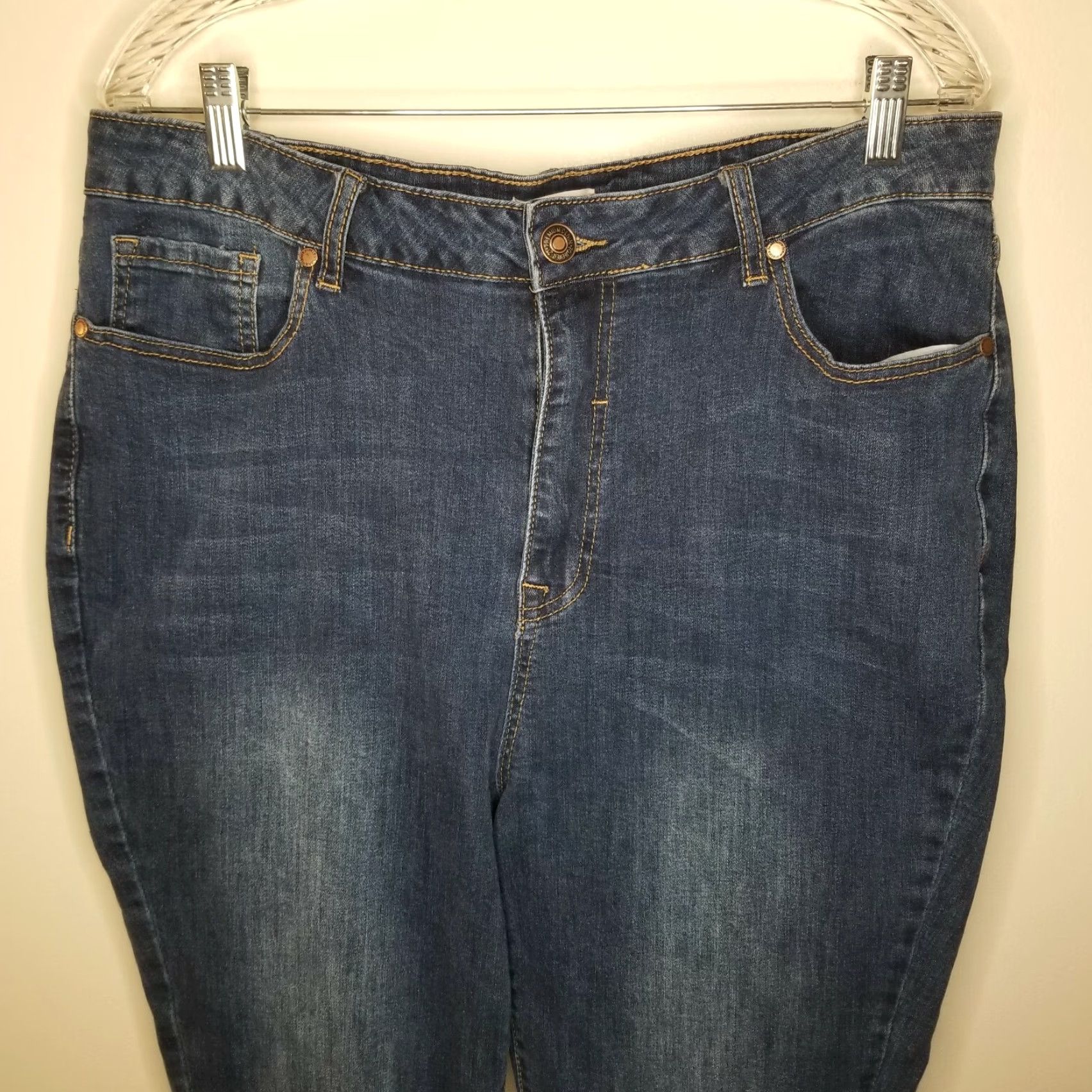 Forever 21 Forever 21 Jeans Womens Skinny Size 16 Blue Size 38" / US 16 / IT 52 - 2 Thumbnail