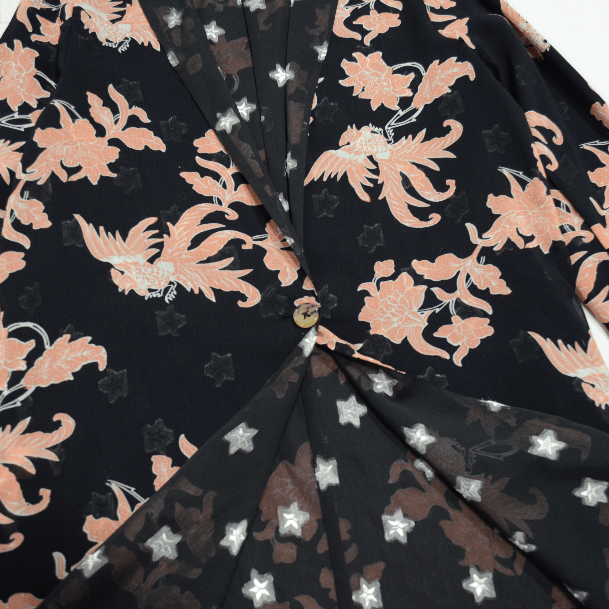 Scotch & Soda Scotch & Soda Floral-Print Duster Jacket Kimono Maison Dress Size S / US 4 / IT 40 - 6 Thumbnail