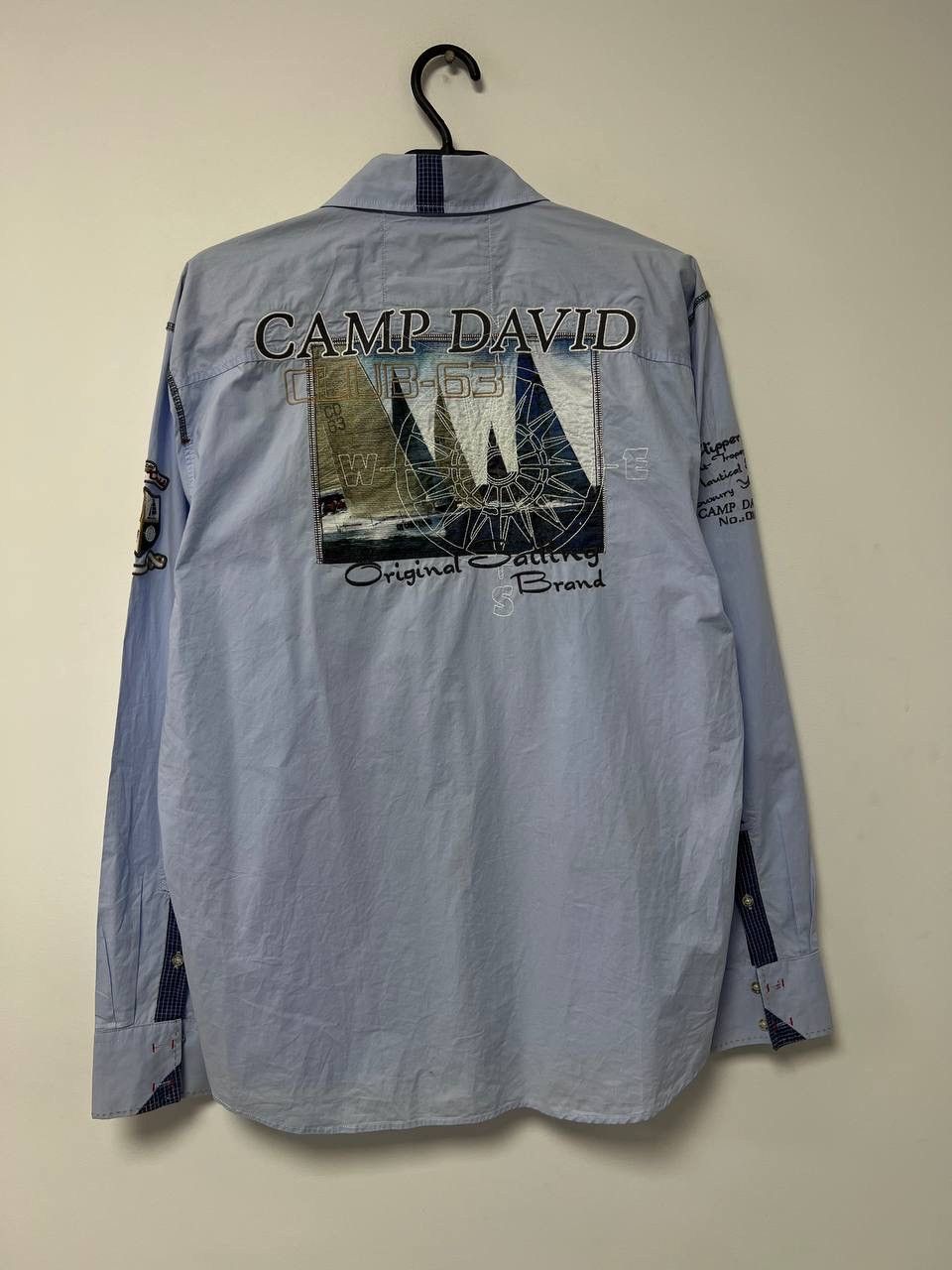 Camp David Camp David Muscle Fit Button Down Shirt Urban and Outdoor XL Size US XL / EU 56 / 4 - 16 Thumbnail